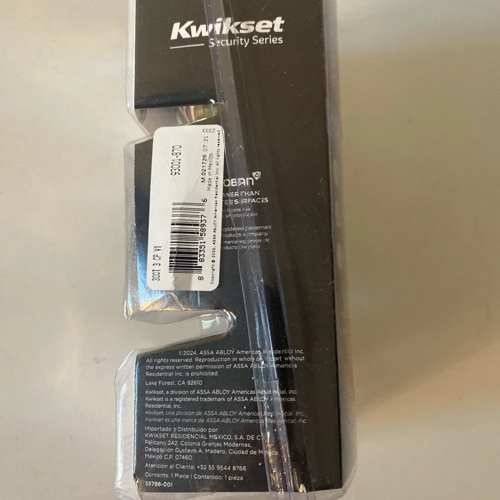 Kwikset Polished Brass Privacy Door Knob Hardware Locking for Bedrooms Bathrooms
